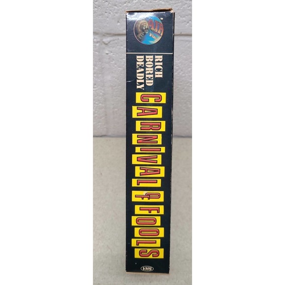 Carnival of Fools VHS Big Box AIR Video 1987 Rick Barnes Meredith Haze- Vintage - Picture 2 of 7